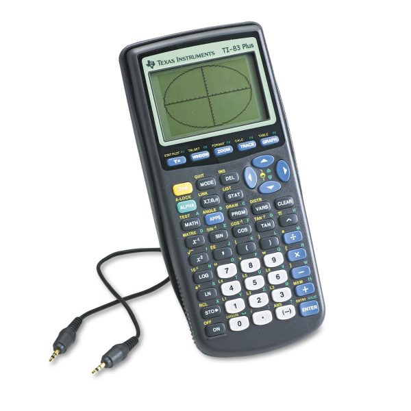 TI-83Plus Programmable Graphing Calculator, 10-Digit LCD Sale