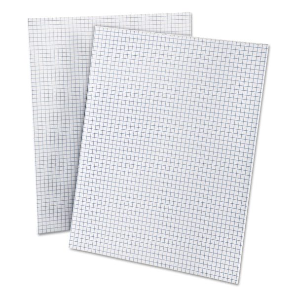 Quadrille Pads, Quadrille Rule (4 sq in), 50 White (Heavyweight 20 lb Bond) 8.5 x 11 Sheets Sale - Image 2