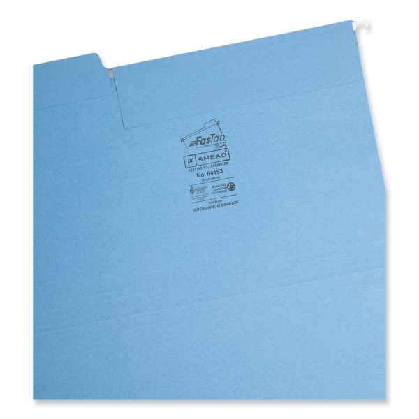 FasTab Hanging Folders, Legal Size, 1 3-Cut Tabs, Assorted Colors, 18 Box Cheap - Image 3