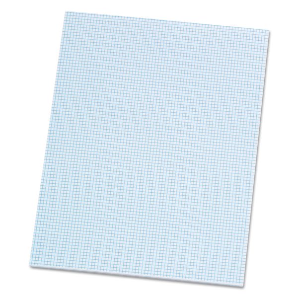Quadrille Pads, Quadrille Rule (8 sq in), 50 White (Heavyweight 20 lb Bond) 8.5 x 11 Sheets Online now