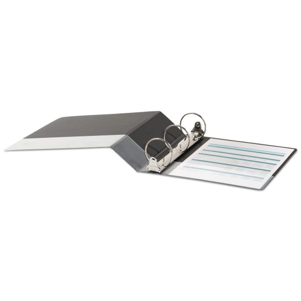 Economy Non-View Round Ring Binder, 3 Rings, 3  Capacity, 11 x 8.5, Black Online Sale - Image 3