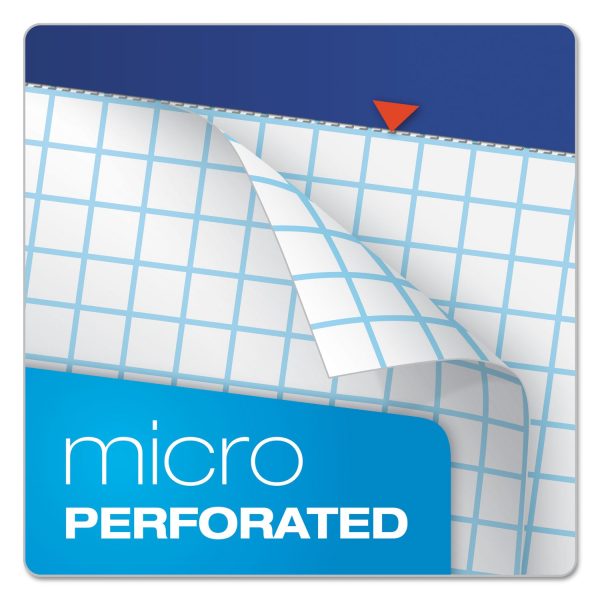 Quad Double Sheet Pad, Quadrille Rule (4 sq in), 100 White 8.5 x 11.75 Sheets Cheap - Image 5