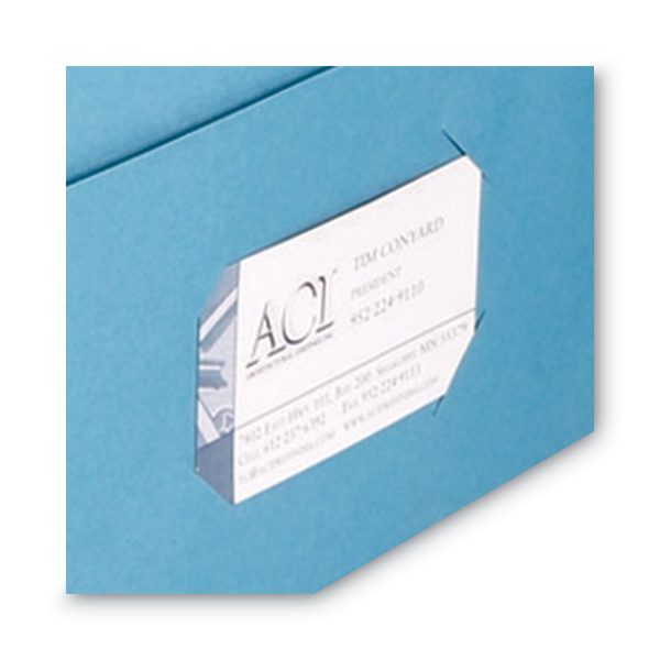 Two-Pocket Folder, Textured Paper, 100-Sheet Capacity, 11 x 8.5, Assorted, 25 Box Discount - Image 2