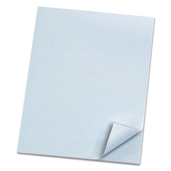Quadrille Pads, Quadrille Rule (8 sq in), 50 White (Heavyweight 20 lb Bond) 8.5 x 11 Sheets Online now - Image 2