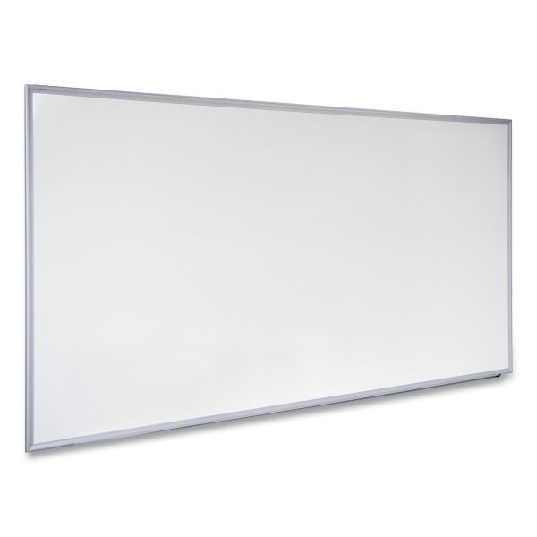 Deluxe Melamine Dry Erase Board, 72 x 48, Melamine White Surface, Silver Anodized Aluminum Frame Online Sale - Image 5
