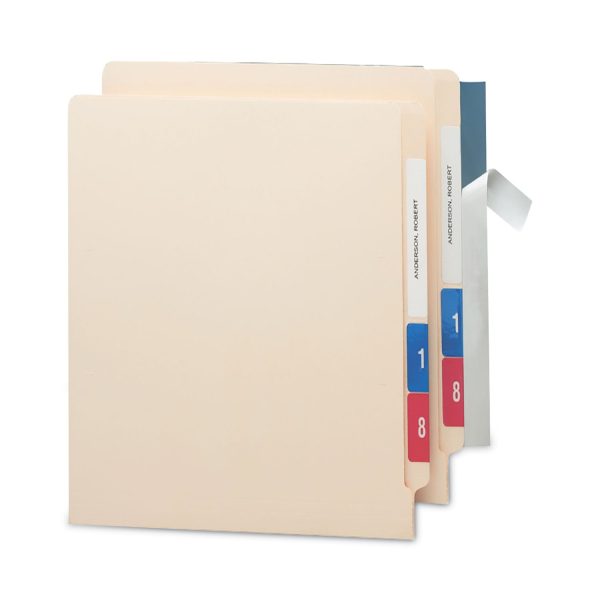 Seal and View File Folder Label Protector, Clear Laminate, 8 x 1.69, 100 Pack Sale - Image 4