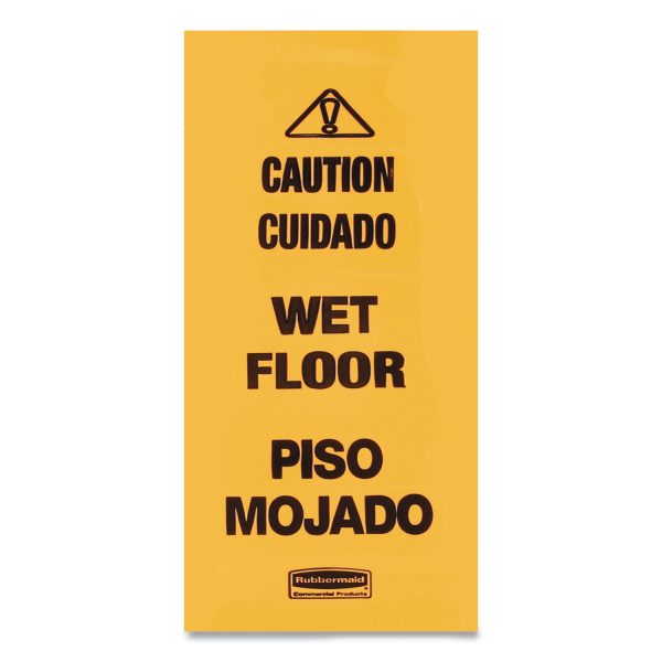 Multilingual Wet Floor Safety Cone, 12.25 x 12.25 x 36 Supply - Image 3