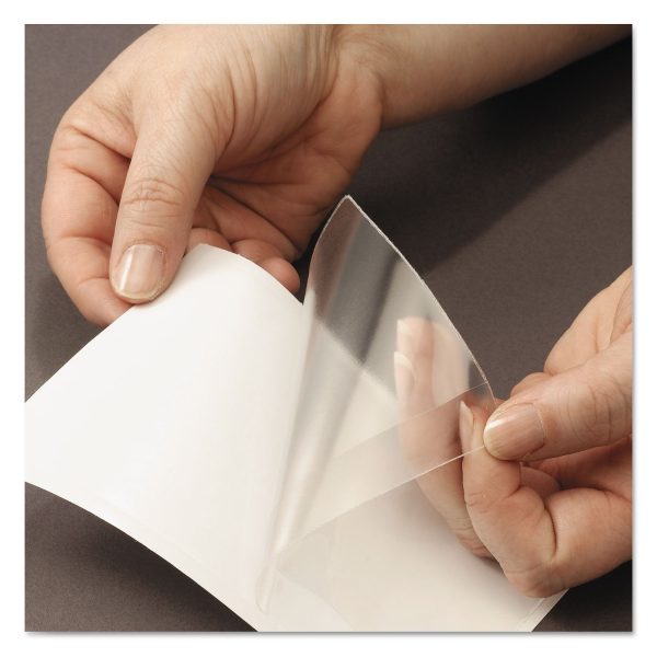 Self-Adhesive Poly Pockets, Top Load, 9 x 5.56, Clear, 100 Box on Sale - Image 3